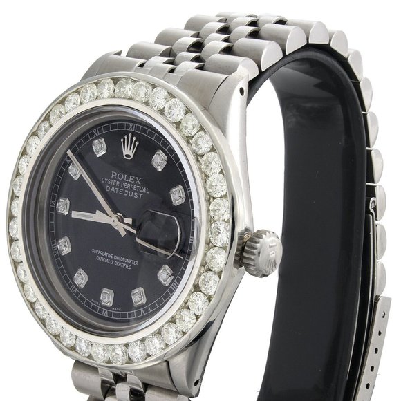 Men's Rolex 36mm Diamond Watch! Sale! Mint! - Picture 8 of 9